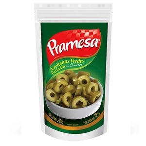 Azeitona Verde Pramesa Fatiada Sachê 120g
