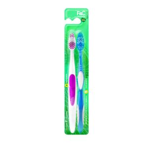 Escova Dental Family Care Macia Standard com 2 Unid