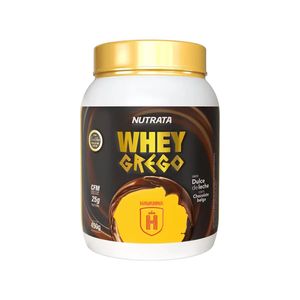 Whey Protein Grego Nutrata Havanna Doce de Leite c/ Chocolate Belga 450g