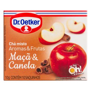 Chá Dr.Oetker Maçã com Canela 10g