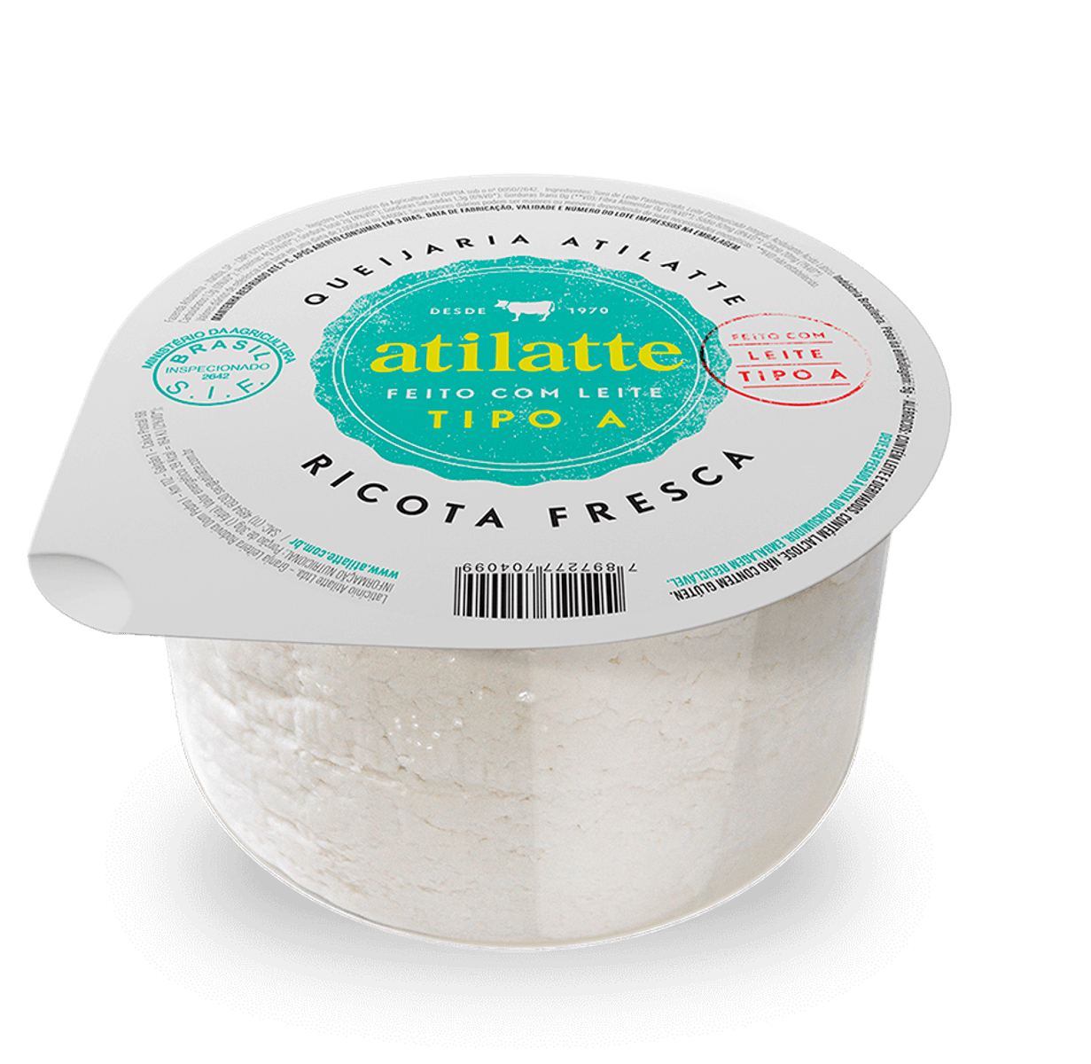 Ricota Atilatte Tipo A Fresca
