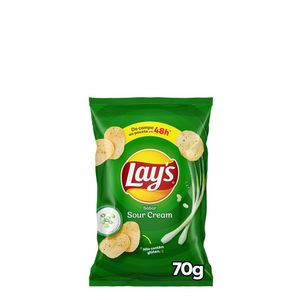 Batata Frita Lisa Lays Sour Cream 70g