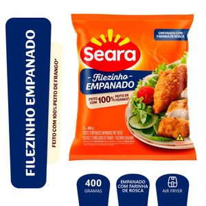 Filezinho Empanado Seara Crocante 400g