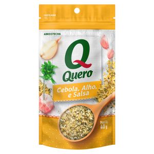 Cebola, Alho e Salsa Quero Pouch 40g