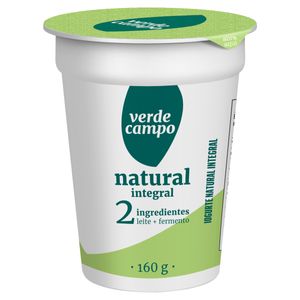 Iogurte Integral Verde Campo Natural Copo 160g