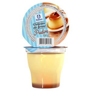 Sobremesa Láctea Batavo Delícias do Forno Pudim Leite CondensadoCaldaCaramelo Pote 100g