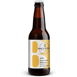 Cerveja Backbone German Pilsner Garrafa 355ml