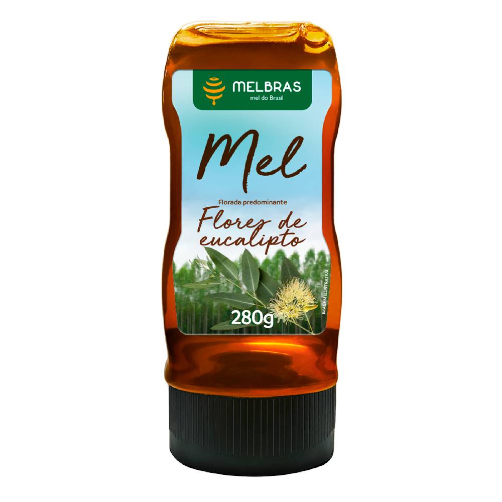 Composto de Mel e Extrato de Própolis Melbras em Sachê Silvestre 64g