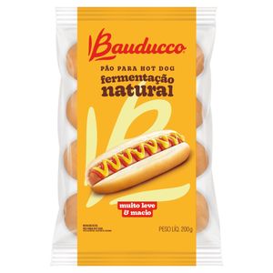 Pão para Hot Dog Bauducco Pacote 200g