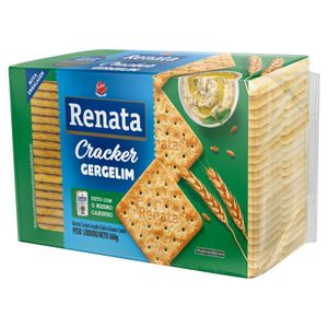 Biscoito Cracker Renata com Gergelim 360g