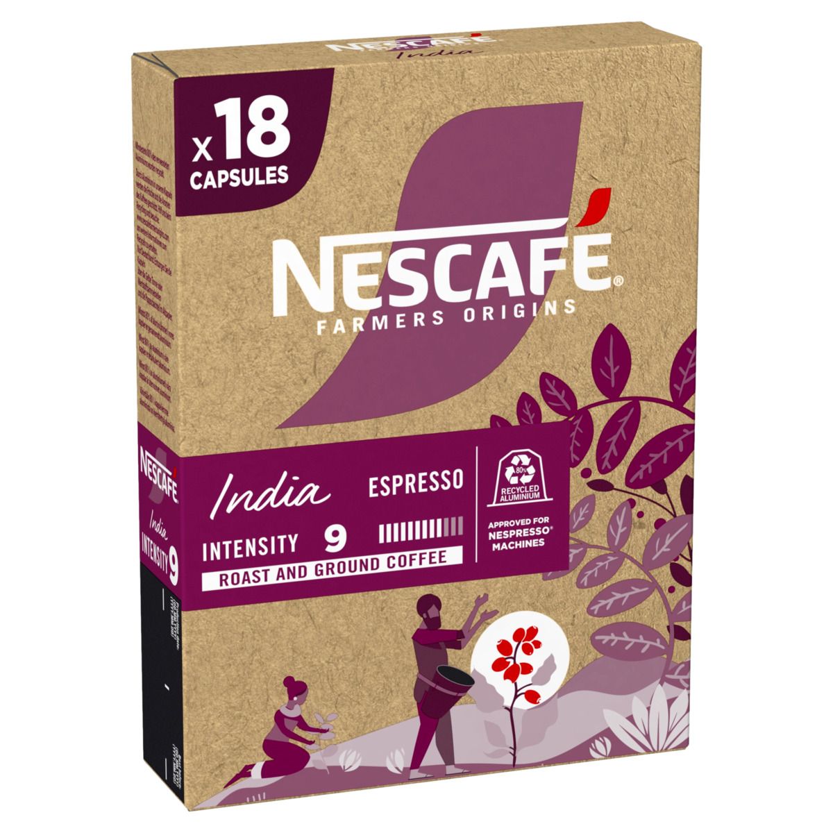 Café em Cápsula Nescafé Farmers Origins Torrado e Moído Espresso