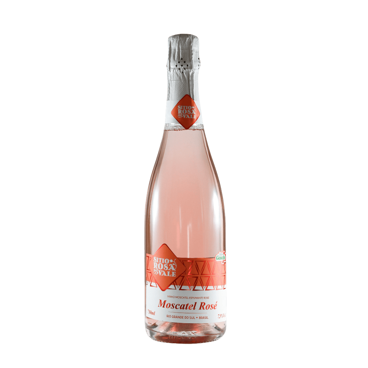 Espumante Nacional Sítio Rosa do Vale Moscatel Rosé 750ml