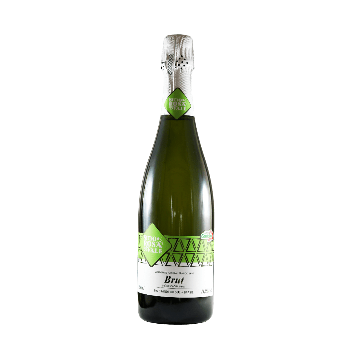 Espumante Nacional Sítio Rosa do Vale Brut Natural Branco 750ml