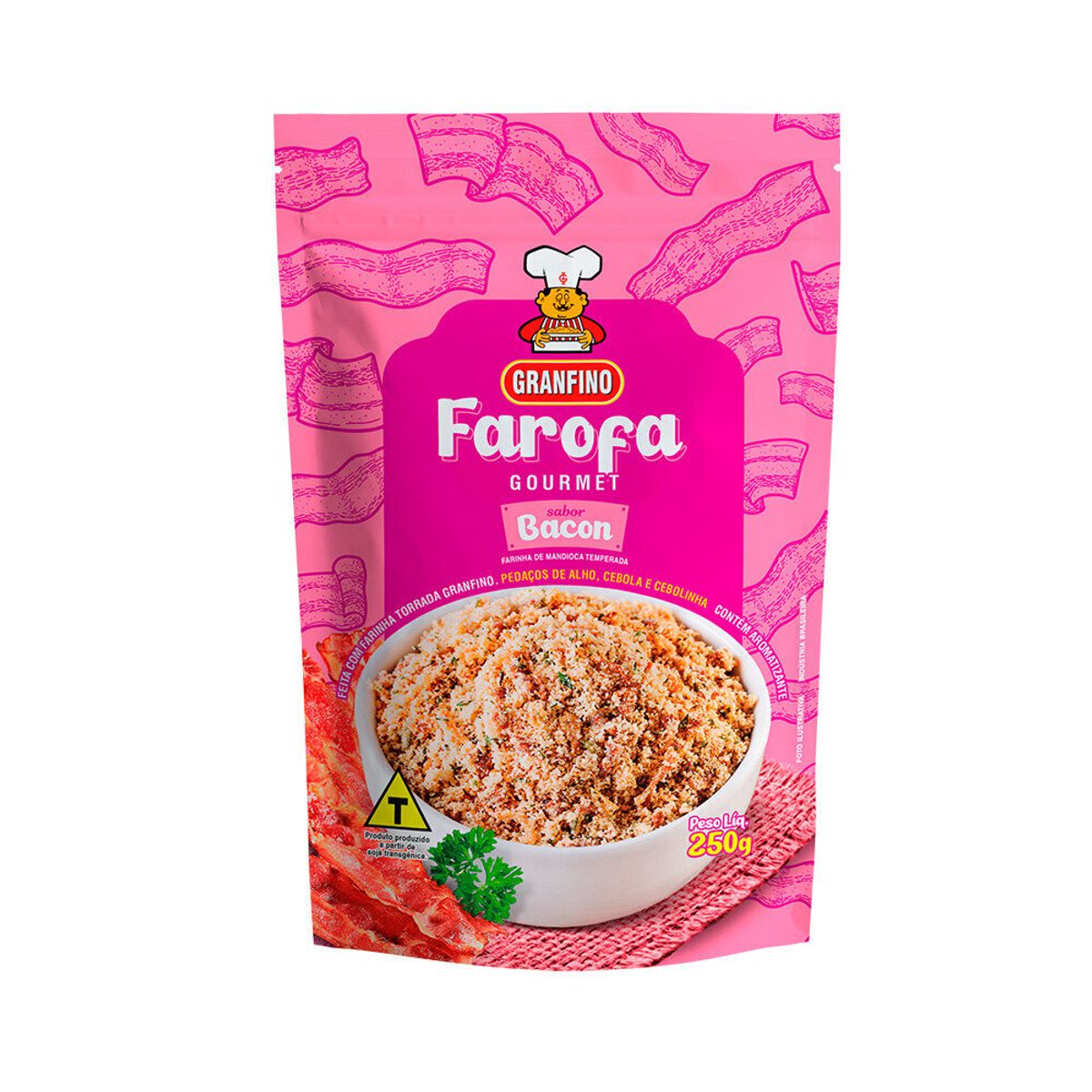 Farofa Granfino Bacon 250g