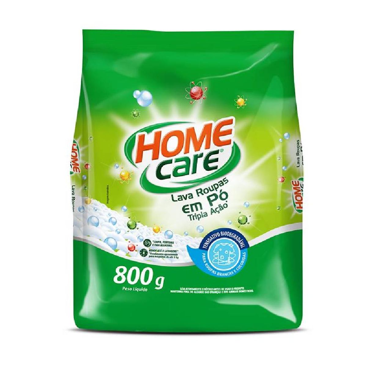 Lava-Roupas em Pó Home Care 800g