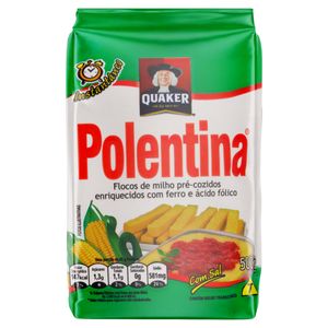 Flocos De Milho Pré-Cozido Quaker Polentina 500g