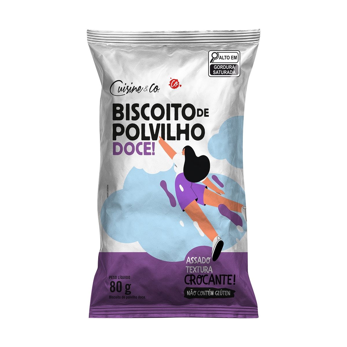 Biscoito Polvilho Cuisine&Co Doce 80g