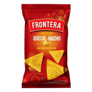 Tortilha de Milho Frontera México Queijo Nacho 110g