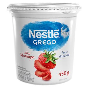 Iogurte Grego Nestlé Morango Pote 450g