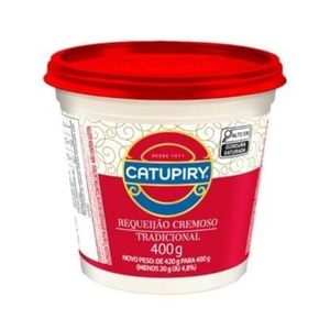 Requeijão Cremoso Catupiry Tradicional Pote 400g