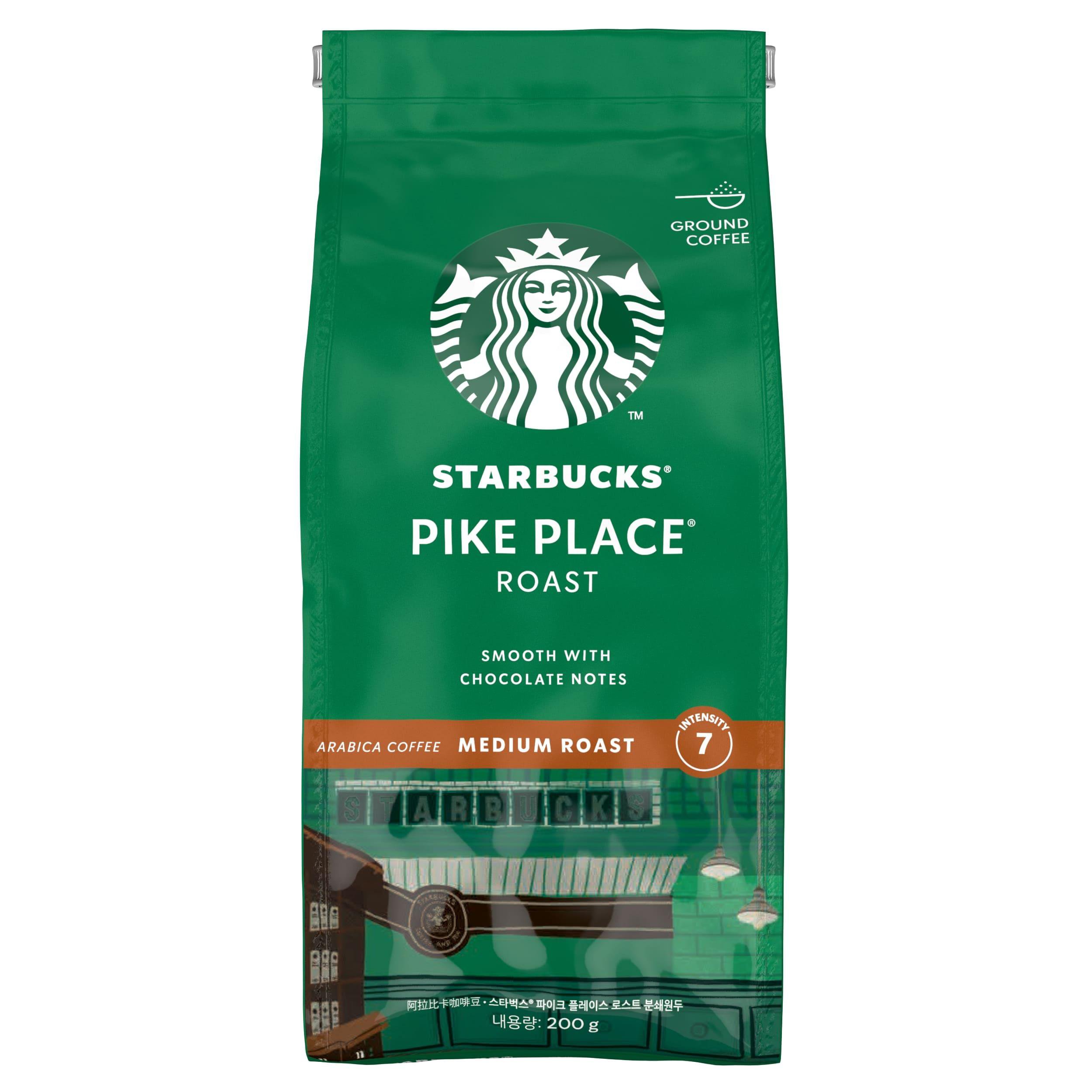 Café Starbucks Pike Place Roast Torrado e Moído 250g | Prezunic