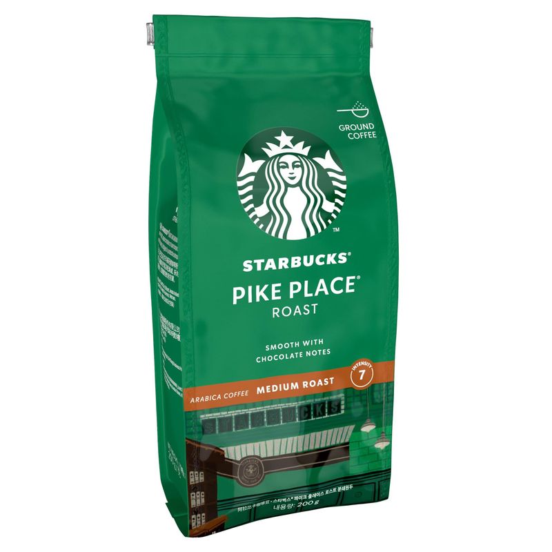 Café Starbucks Pike Place Roast Torrado e Moído 250g | Prezunic