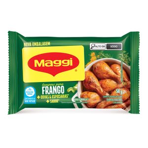 Tempero Maggi Tempero & Sabor Aves/Peixe 50g com 10 Unidades