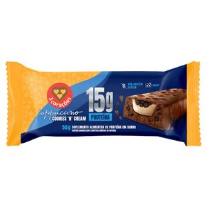 Barra de Proteína 3 Corações Cappuccino Cookies n Cream 50g
