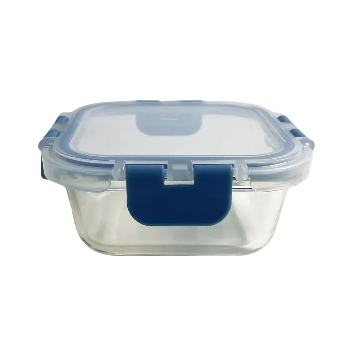 Pote Krea Hermético Quadrado OI26 Vidro Borossilicato 300ml
