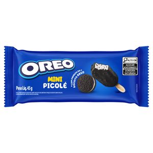 Picolé Oreo Baunilha com Biscoito de Chocolate 45g