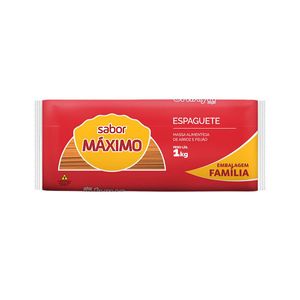 Massa de Arroz Máximo Espaguete 1Kg