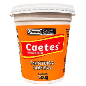 Manteiga Caetes c/ Sal Pote 500g