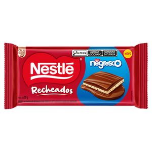 Chocolate em Barra Nestlé Recheado Negresco Tablete 90g