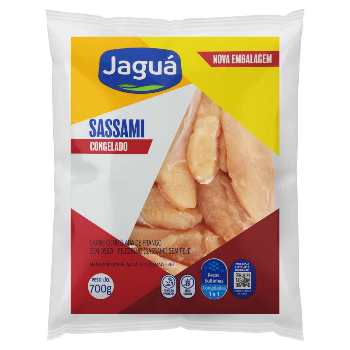 Filezinho de Frango Jaguá Sassami 700g | Prezunic