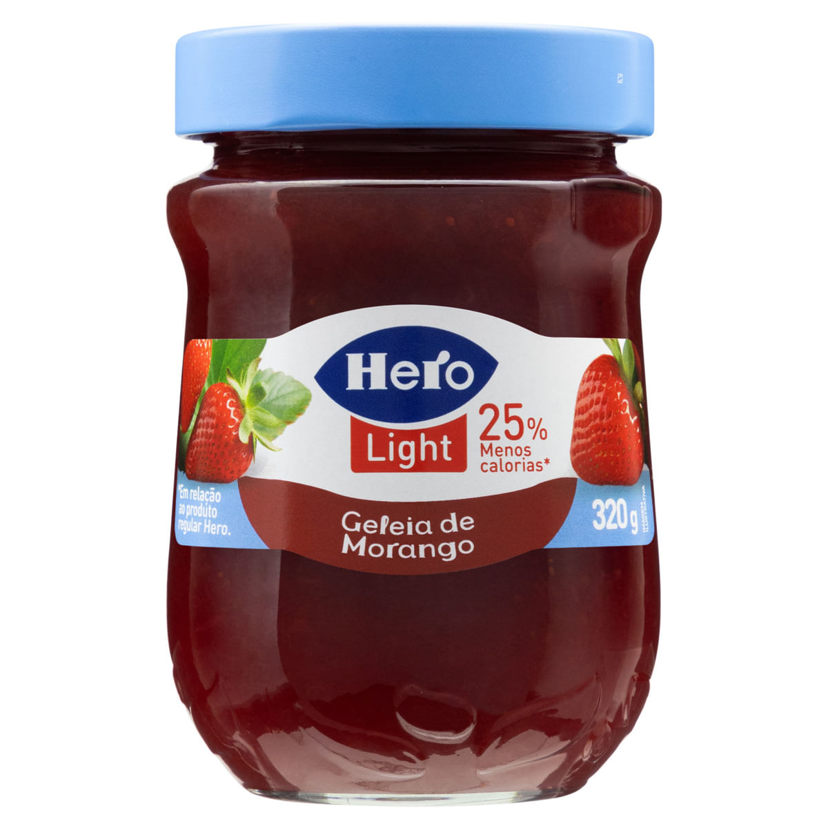 Geleia de Morango Light Hero 320g