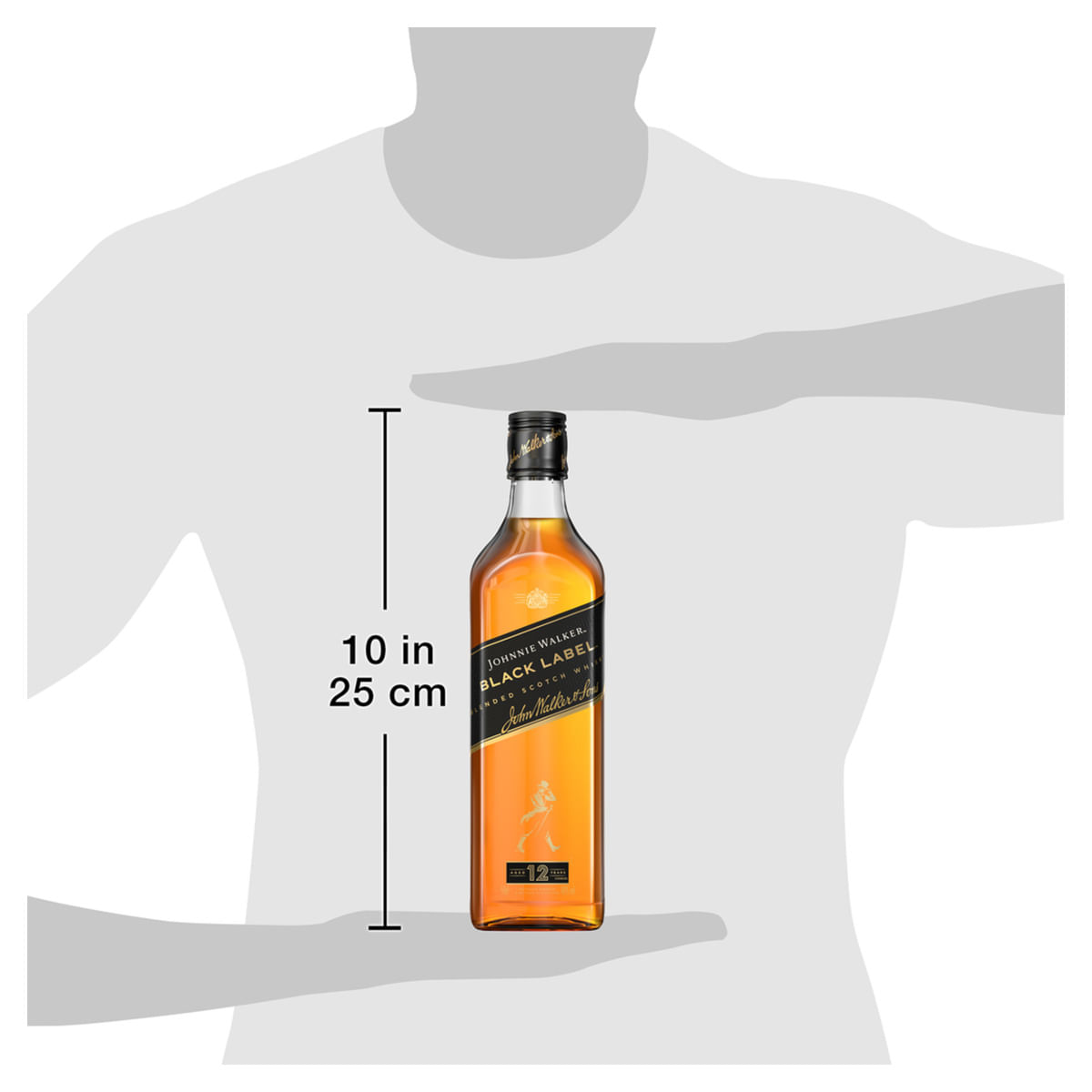 Whisky Escocês Johnnie Walker Blended Black Label 500ml | Prezunic