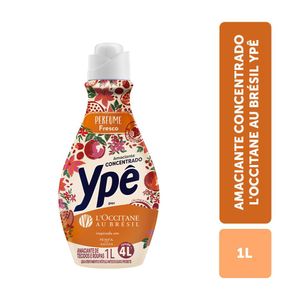 Amaciante Ypê Concentrado Ninfa das Águas LOccitane au Brésil Frasco 1 Litro