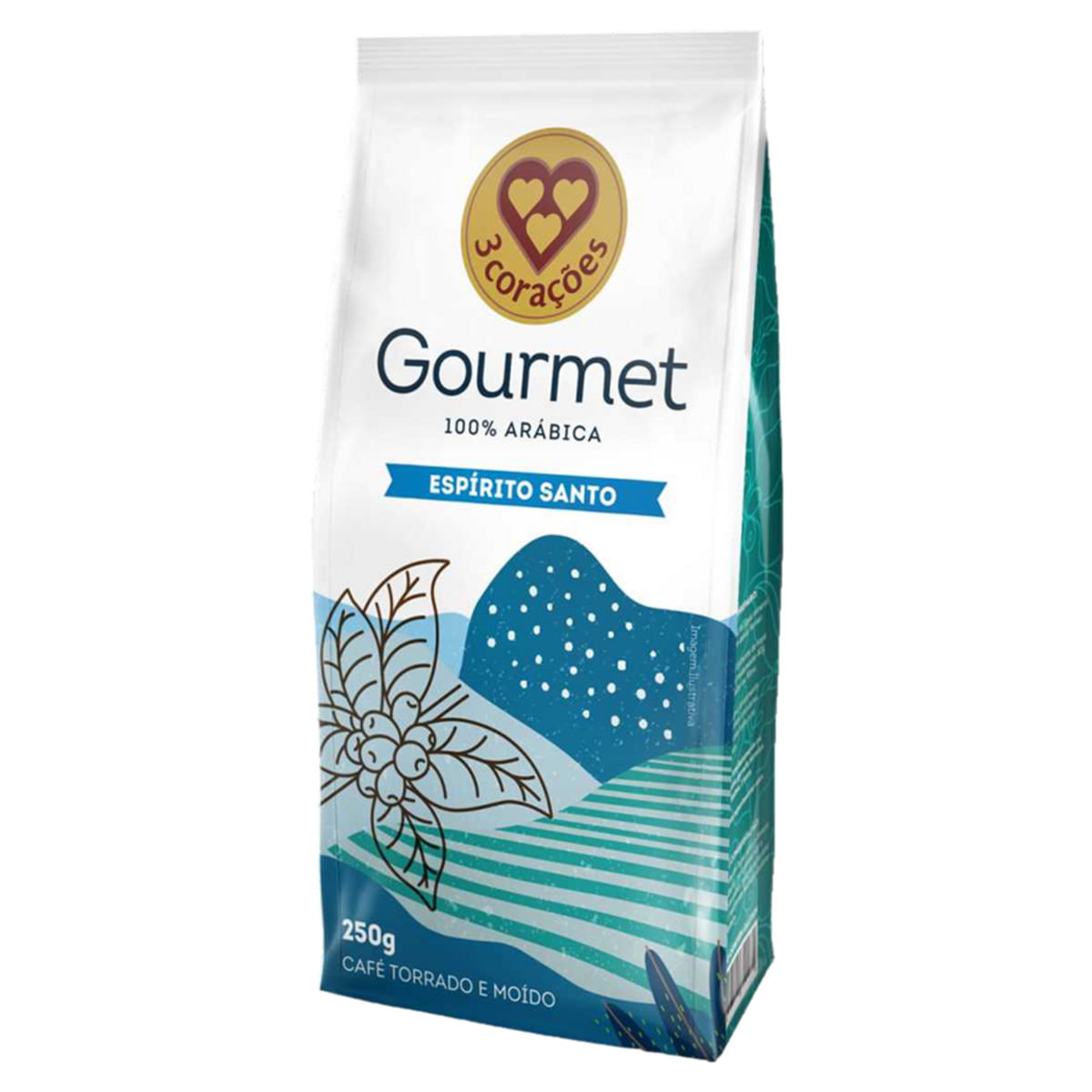 Café 3 Corações Gourmet Espirito Santo 250g