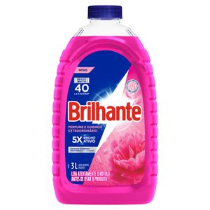Lava-Roupas Líquido Brilhante Perfume e Cuidado Extraordinário Galão 3 Litros