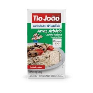 Arroz Arbório Tio Joao 500g