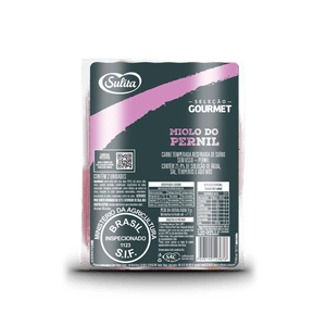Miolo do Pernil Suíno Sulita Resfriado Pacote Peça
