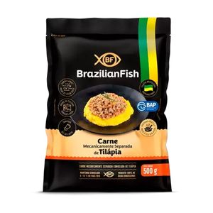 Carne Moída de Tilápia Brazilian Fish Congelada 500g
