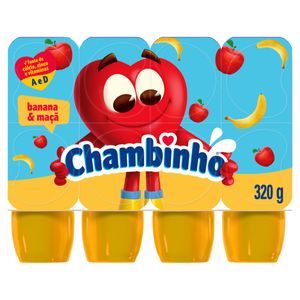 Petit Suisse Chambinho Banana e Maçã 320g