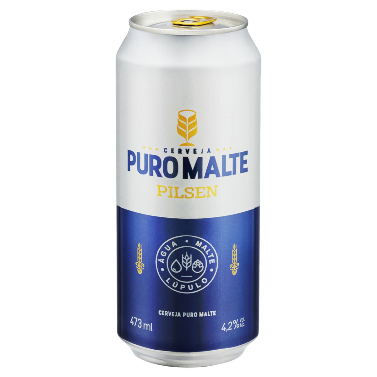 Cerveja Puro Malte Pilsen Lata 473ml | Prezunic