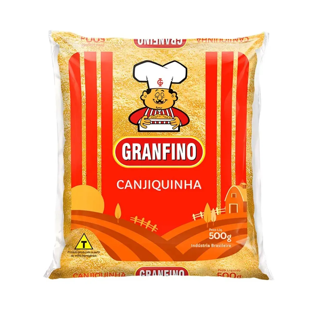 Canjiquinha Vermelha Granfino 500G