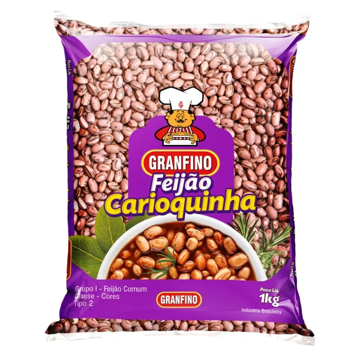 Feijão Carioca Granfino 1kg