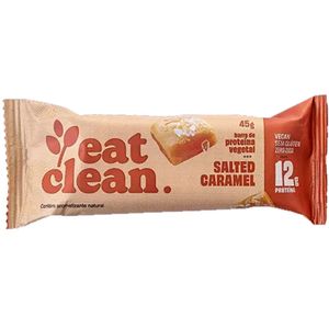 Barra de Proteína Eat Clean Vegana s/ Glúten/Açúcar Salted Caramel 45g