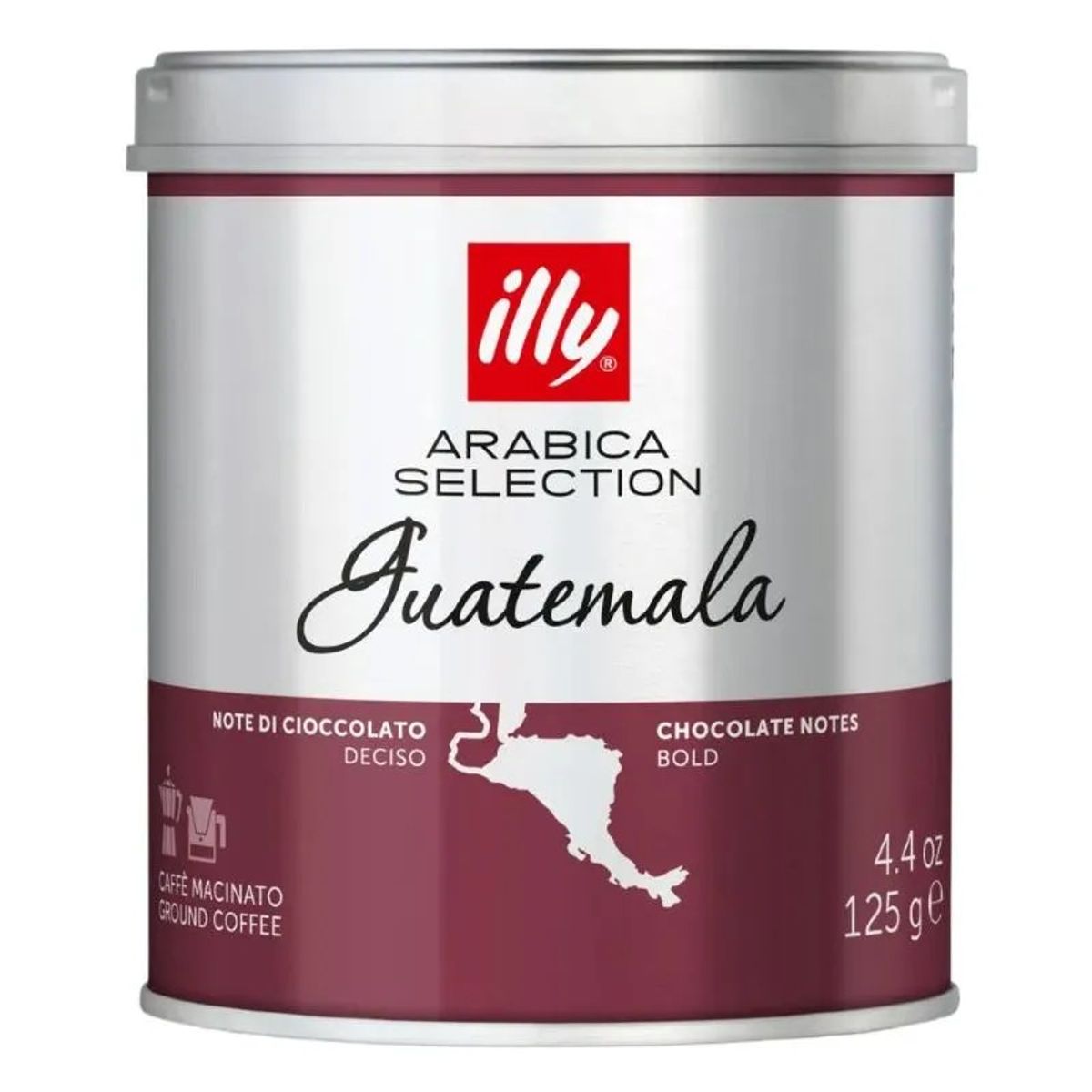 Café Moído Arábica Selection Guatemala Illy 125 G