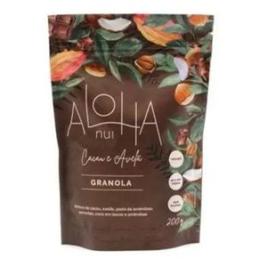 Granola Aloha Nui Cacau e Avelã Pacote 200g