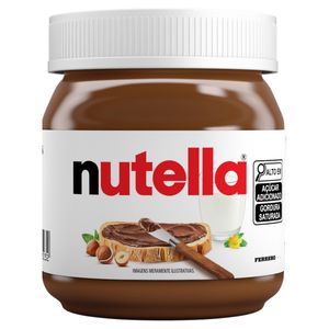 Creme de Avelã Nutella com Cacau Tradicional Pote 140g